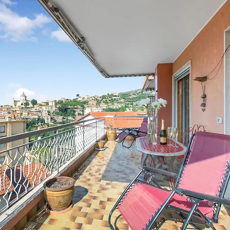 Casa Rattana Apartment With Panoramic Terrace & Sea View - Happy Rentals * Sanremo